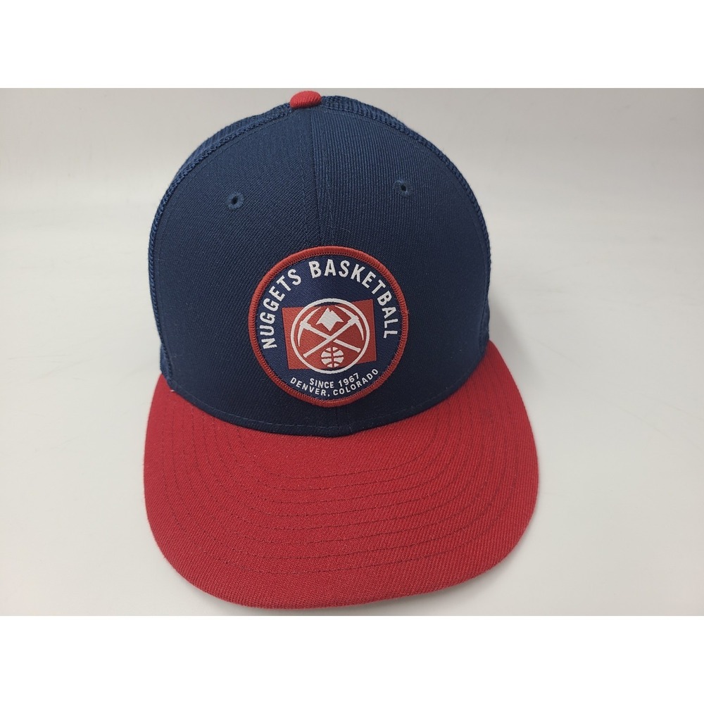 Denver‎ Nuggets New Era 9Fifty Mesh Trucker Snapback Hat Cap NBA Basketball Blue